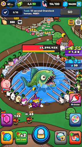 Fisher Cat Town Tycoon ekran görüntüsü