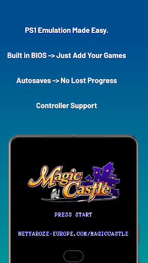 PicoStation: PSX/PS1 Emulator ekran görüntüsü