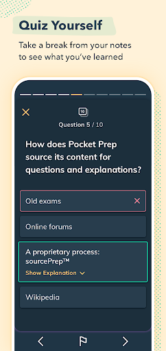 Pocket Prep IT & Cybersecurity ekran görüntüsü