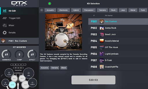 DTX Touch for DTX6/8/10 series ekran görüntüsü