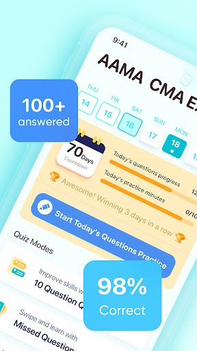 AAMA CMA Exam Practice 2026 ekran görüntüsü
