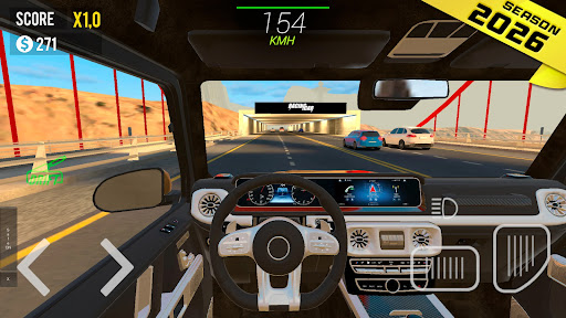 Racing in Car 2021 ekran görüntüsü