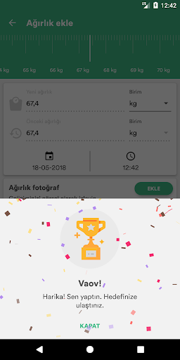 Ağırlık izci - Kolayca kilo ve ekran görüntüsü