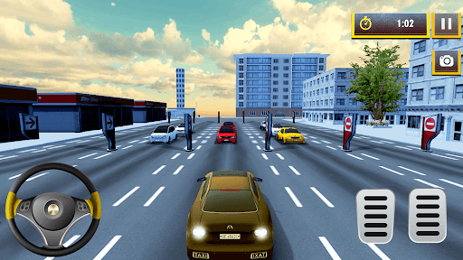 Taxi Driving 3D - TV ekran görüntüsü