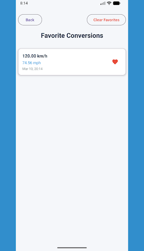 Speed Converter ekran görüntüsü