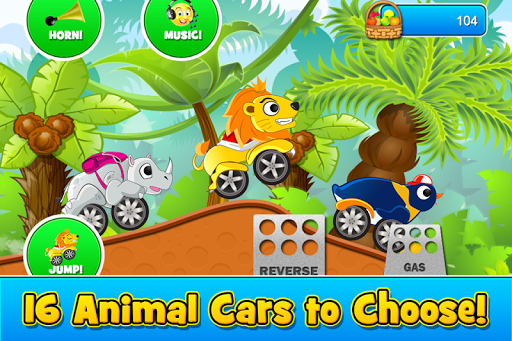 Animal Cars Kids Racing Game ekran görüntüsü