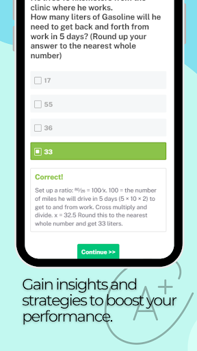 FAST Practice Test ekran görüntüsü