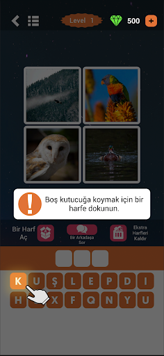 4 Resim 1 Kelime ekran görüntüsü