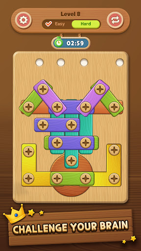 Royal Bolt : Screw Puzzle ekran görüntüsü