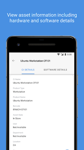 AssetExplorer | On-premises ekran görüntüsü