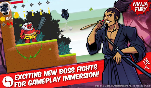 Ninja Fury: Shadow Warrior ekran görüntüsü