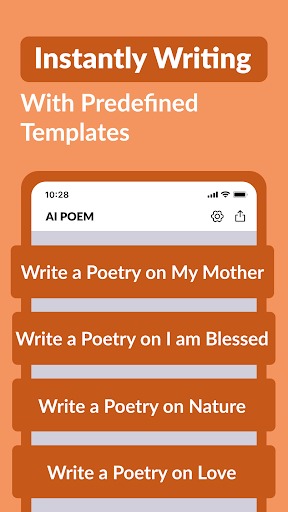 AI Poem Generator-Write a Poem ekran görüntüsü