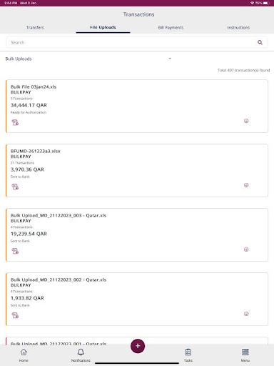 QNB eBUSINESS ekran görüntüsü