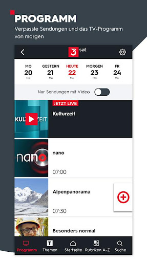 3sat-Mediathek ekran görüntüsü