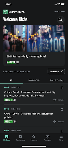 BNP Paribas Global Markets ekran görüntüsü