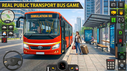 Real Public Transport Bus Game ekran görüntüsü