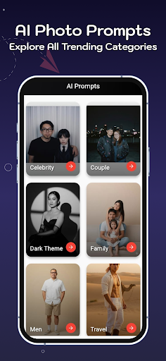 PromptAI: AI Photo Art Prompts ekran görüntüsü
