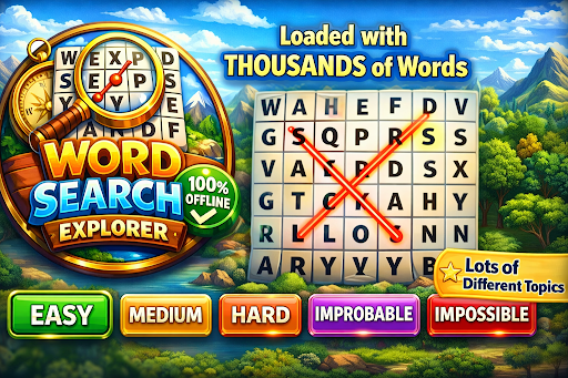 Word Search Explorer Offline ekran görüntüsü