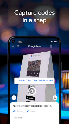 Google Lens ekran görüntüsü