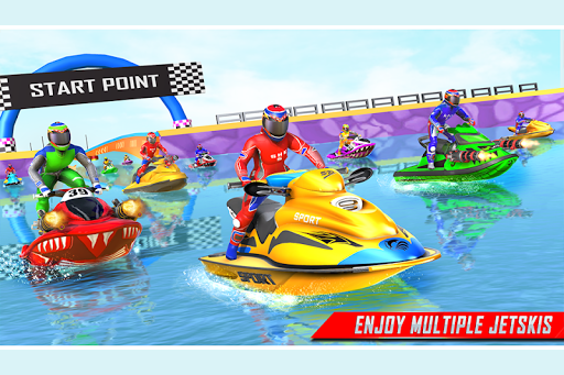 Jet ski yarış oyunları ekran görüntüsü