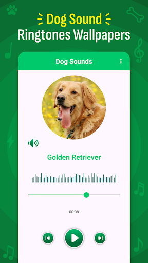 Köpek Zil sesi Duvar kağıtları ekran görüntüsü
