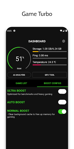 Game Booster 4x Faster Pro ekran görüntüsü