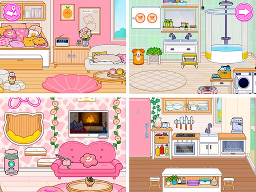 Princess Town Dream House Game ekran görüntüsü