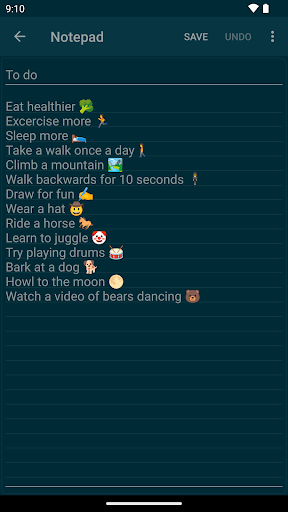 Notepad - simple notes ekran görüntüsü
