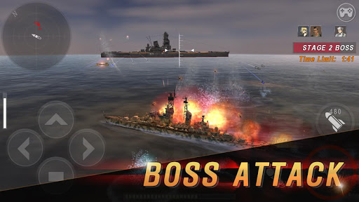 WARSHIP BATTLE:3D World War II ekran görüntüsü
