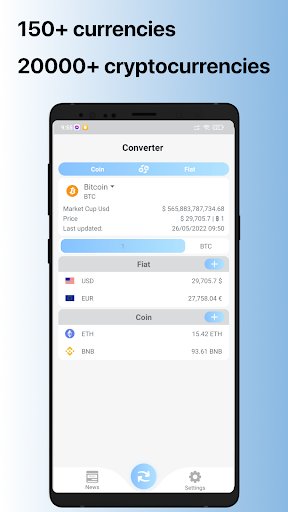 Coin Converter XE Currency app ekran görüntüsü