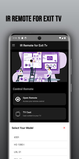 Remote for Exit tv ekran görüntüsü