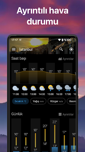 Hava ve Widget - Weawow ekran görüntüsü