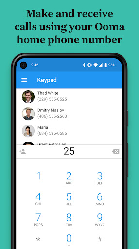 Ooma Home Phone ekran görüntüsü