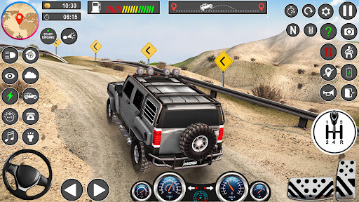 Offroad Car Driving Jeep Games ekran görüntüsü