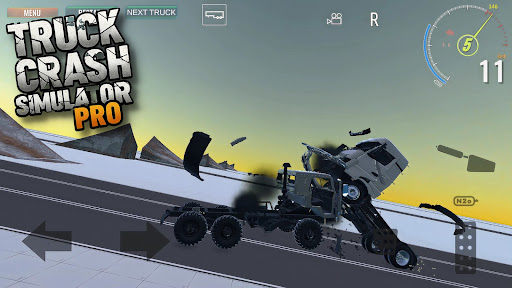 Truck Crash Simulator Pro ekran görüntüsü