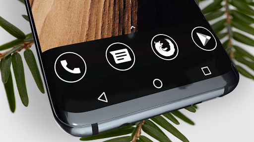 Monoic White Minimal Icon Pack ekran görüntüsü