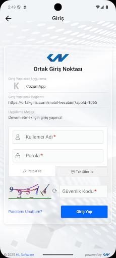 Çözüm App ekran görüntüsü