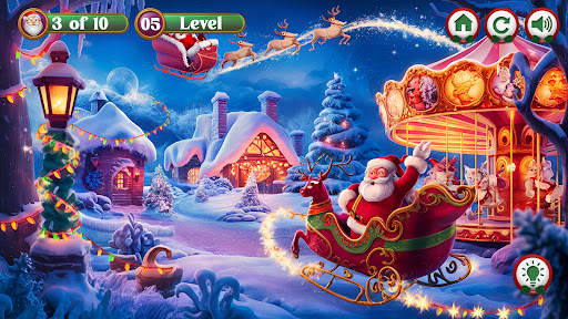 Hidden Object Christmas Santa ekran görüntüsü