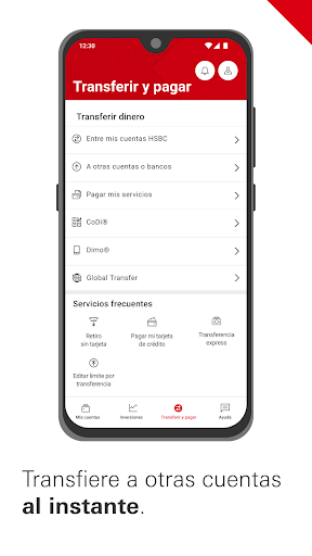 HSBC México ekran görüntüsü