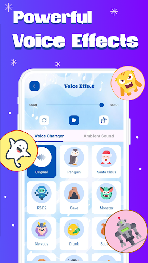 Voice Changer: AI Effects ekran görüntüsü