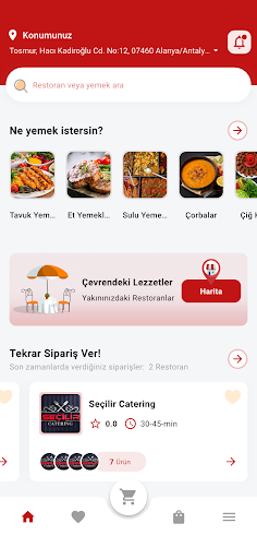 Yemek Butonu ekran görüntüsü