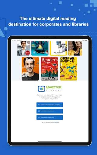 Magzter Library ekran görüntüsü