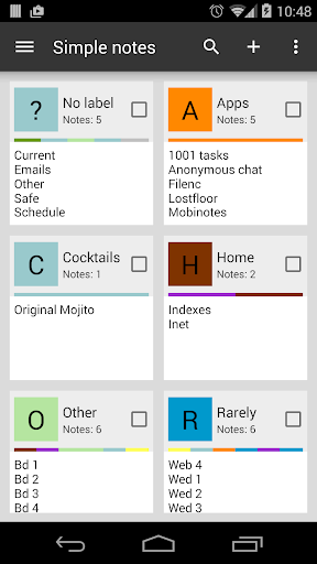 MobiNotes ekran görüntüsü