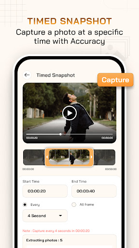 Photo Extractor from Video ekran görüntüsü