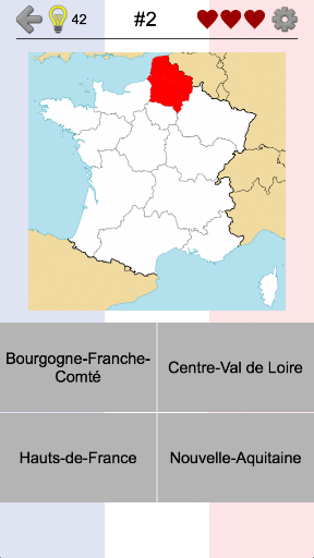 French Regions: France Quiz ekran görüntüsü
