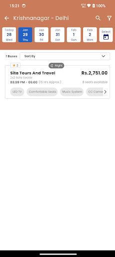 Sita Tours & Travels ekran görüntüsü