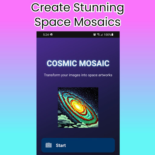 Cosmic Mosaic: Pixel Art ekran görüntüsü