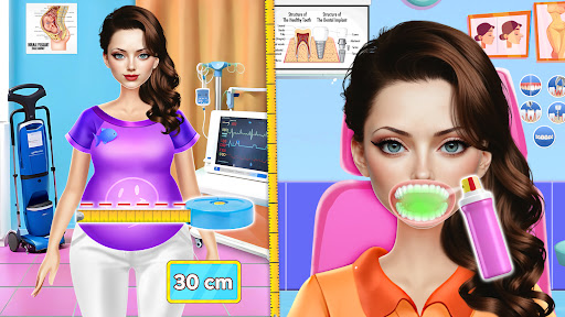 Pregnant Mom Newborn Care Game ekran görüntüsü