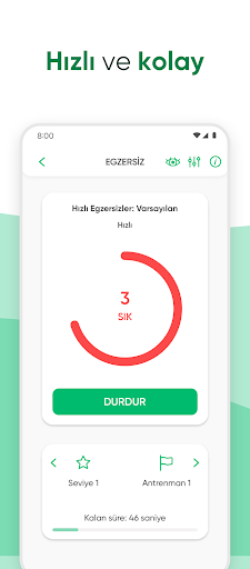 Kegel Uygulaması ekran görüntüsü