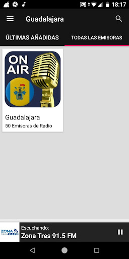 Guadalajara Radio Stations ekran görüntüsü